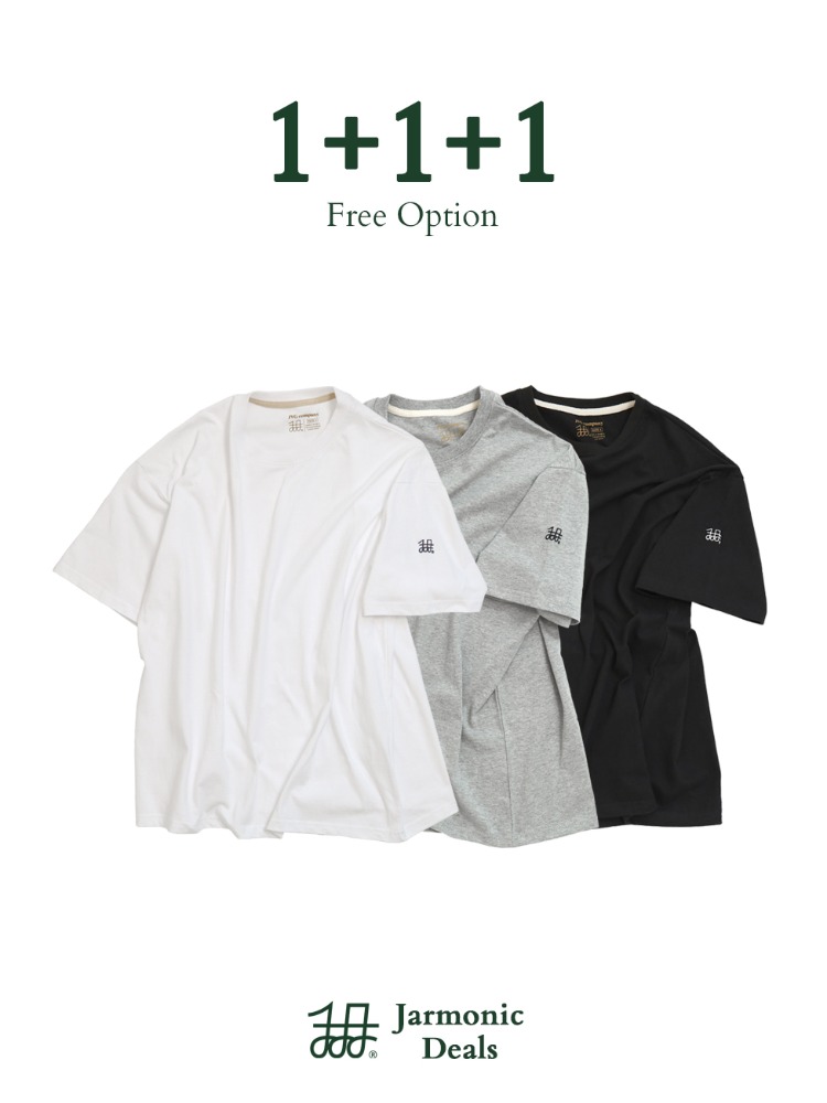 자모닉 썸레이블® 20sT 루즈핏 반팔 티셔츠 3Pack